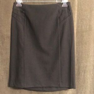 NWT New York & Company brown dress skirt, size 8